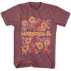 Woodstock Floral Music Shirt