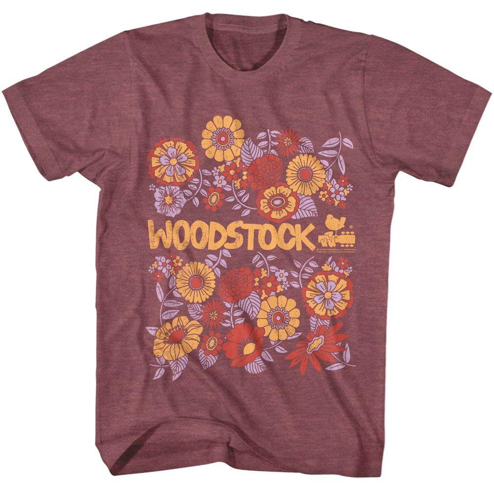 Woodstock Floral Music Shirt