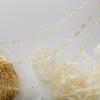 14K Gold-Filled O-Link Paperclip Chain Tassel Bracelet DIY Handmade Necklace Jewelry Materials