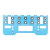 Shelf Pin Drilling Jig 64 128 192mm Handle Hole Spacing Aluminum Alloy Adjustable Cabinet Handle Install Template for