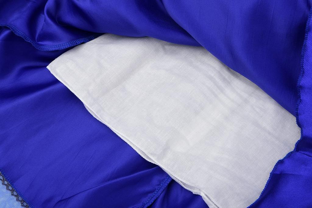 ReliBeauty Princess Halloween Costume for Cosplay Kids Birthday School Sailor Blue and Size 140 Dress, Girls, Costume, Costume, Christmas, Gift,