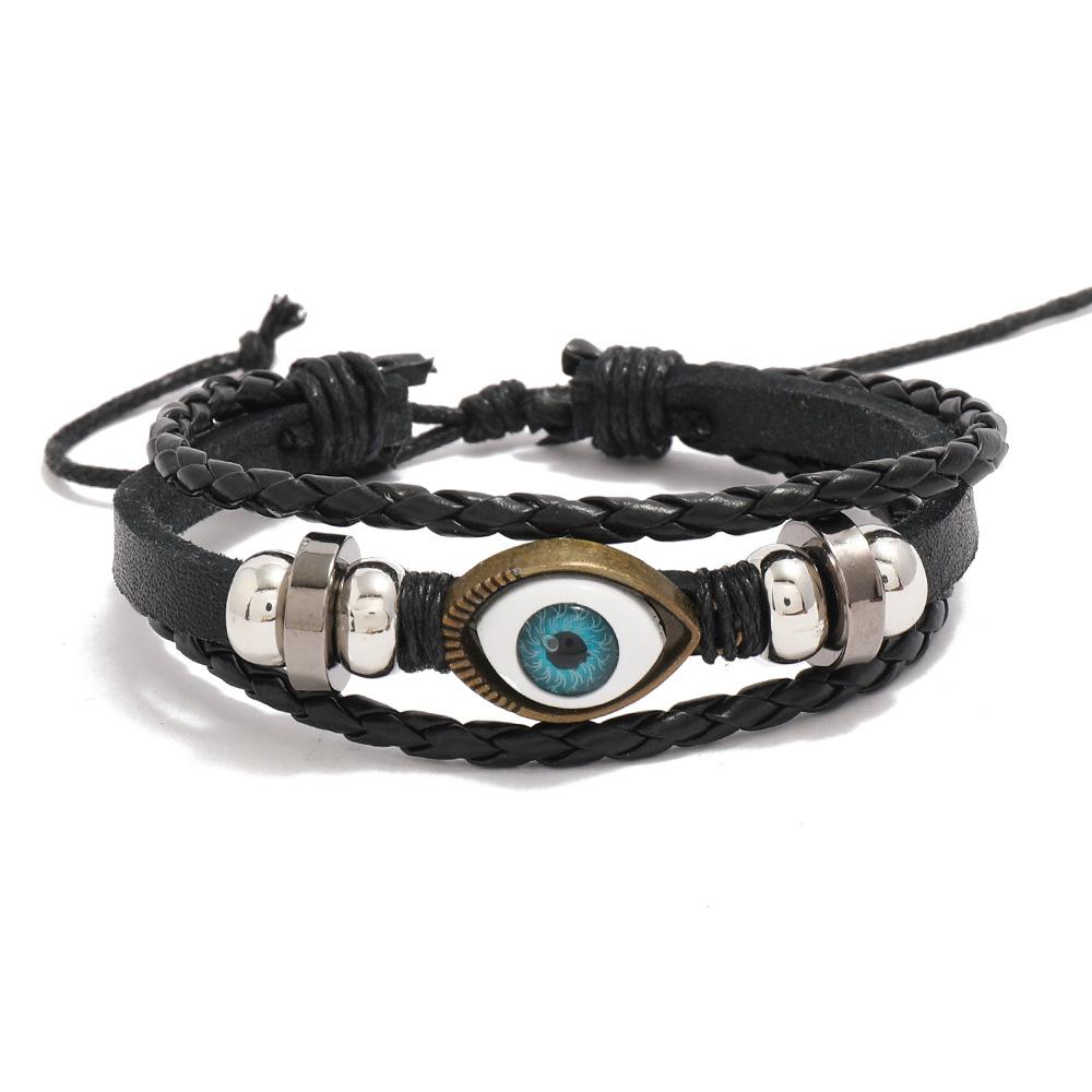 

Новый модный ретро-браслет из бисера с плетением в виде глаза