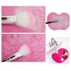 Makeup Brush Cleaning Mat with Suction Cups Cleaning Pad for Cosmetic Brushes