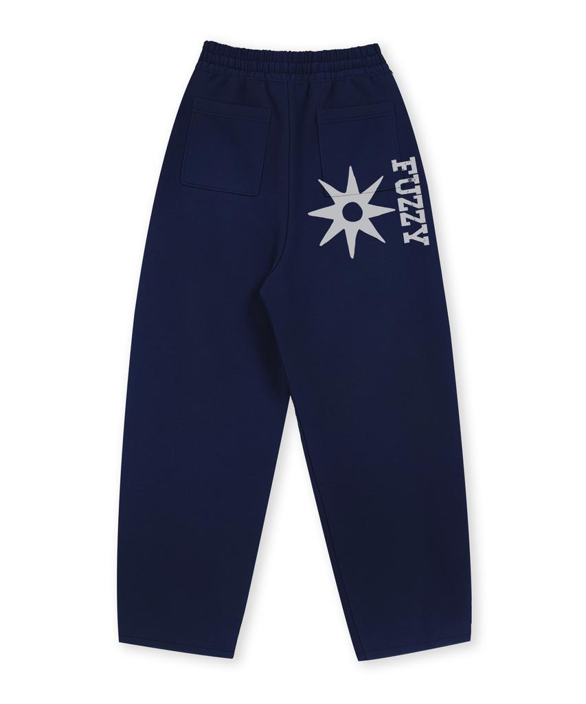 FUZZY SCAN Fuzzy Star Balloon Wide Pants 4 Colors