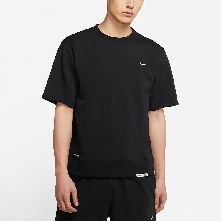 Nike Dri-Fit Standard Issue Crew Neck Sport Short Sleeve T-Shirt Men Tops Black CV1940-010