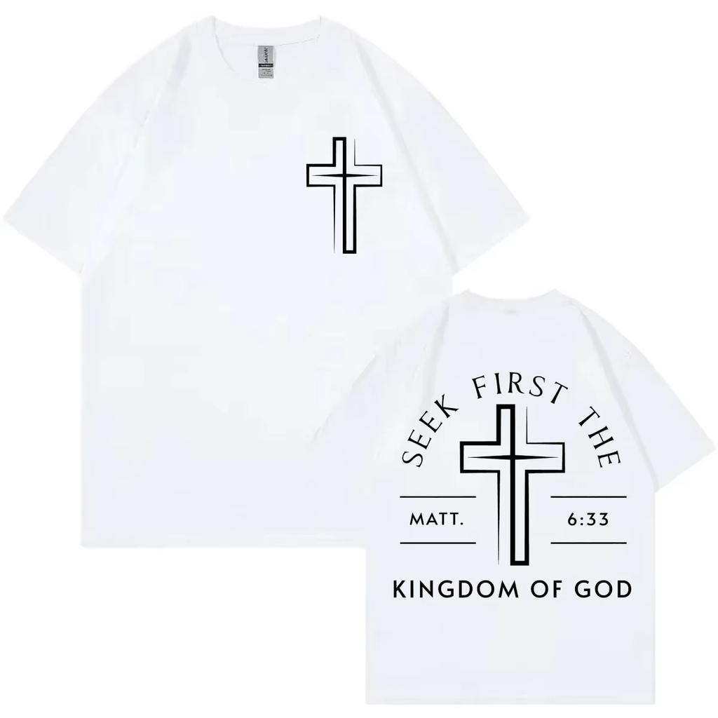 Christian Jesus Bible Verse Tshirts High Quality Fashion Short Sleeve Tshirt Men Women Clothing Casual pure Cotton T Shirts