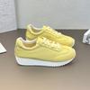Ins Super Fire Platform White Shoes Women's Fashion Temperament Forrest Gump Shoes Versatile Height-increasing Dad Shoes Small Muffin Shoes