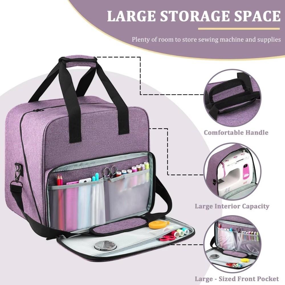 New Portable Sewing Machine Storage Bag Multi-functional Home Travel Bag Tote Sewing Accessories Large Capacity Organizer Bag