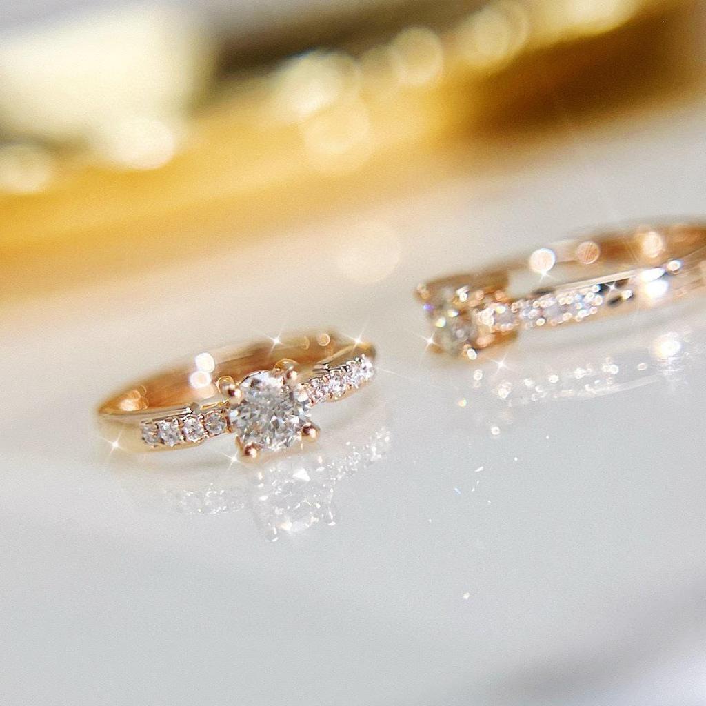 18K Gold-Plated Silver Zircon Geometric Hoop Earrings for Women