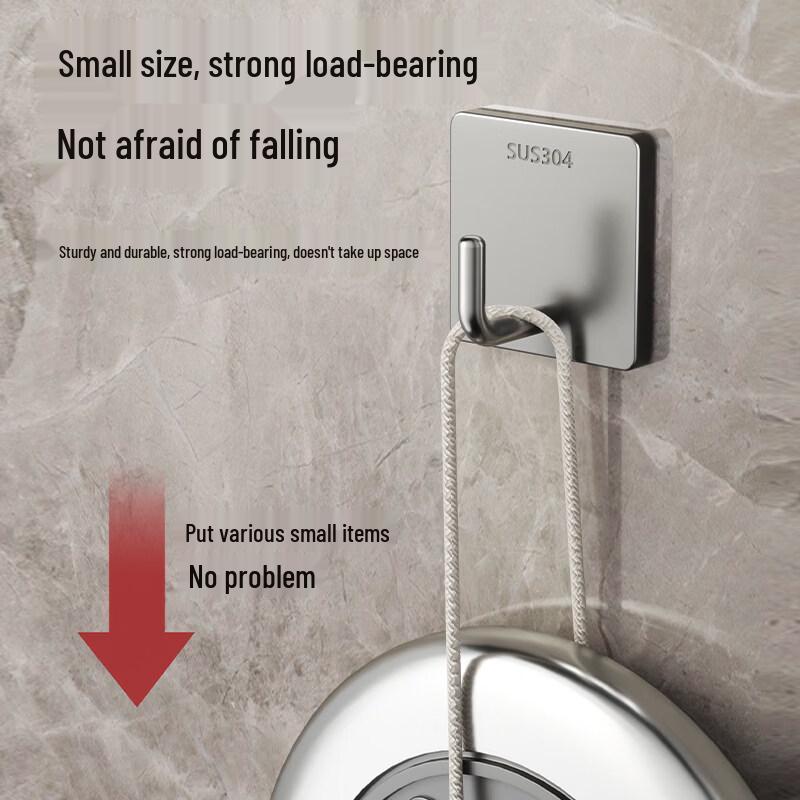 LIEI 304 Stainless Steel Adhesive Wall Hook