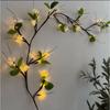 1PC Vine Light LED Styling Rattan Light Pose Leaf Plum Flower Decoration Wall Romantic Atmosphere Tree Branches 48 Lights