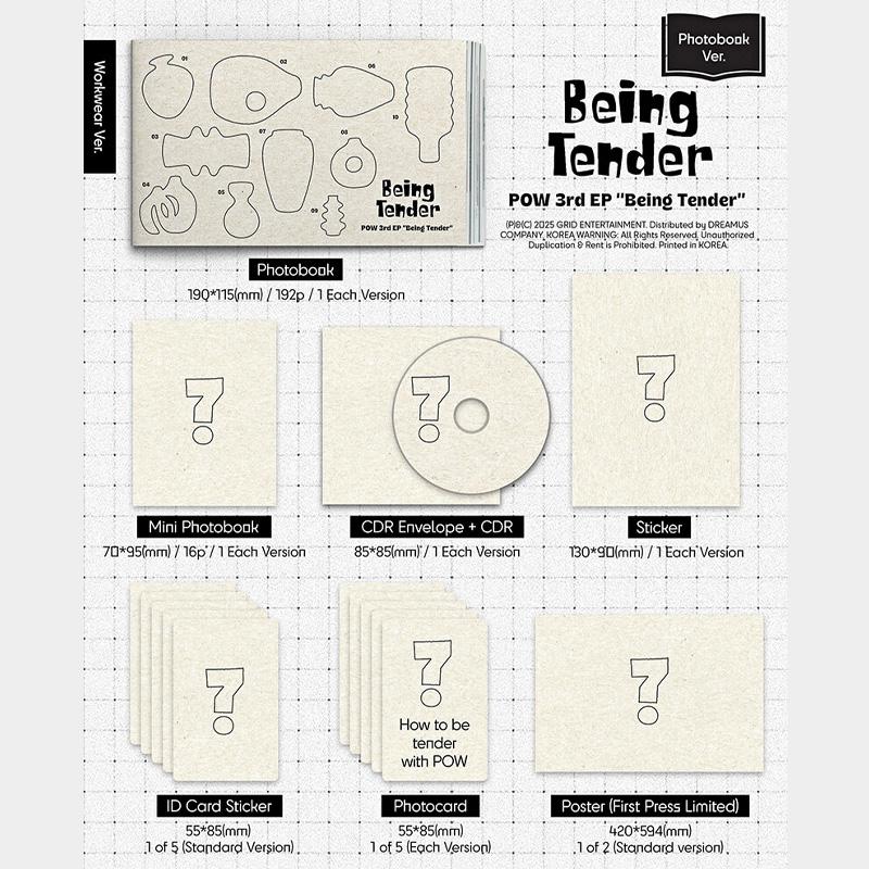 POW Mini-Album Vol.3 [Zärtlich sein] (Fotobuch Ver.) PP