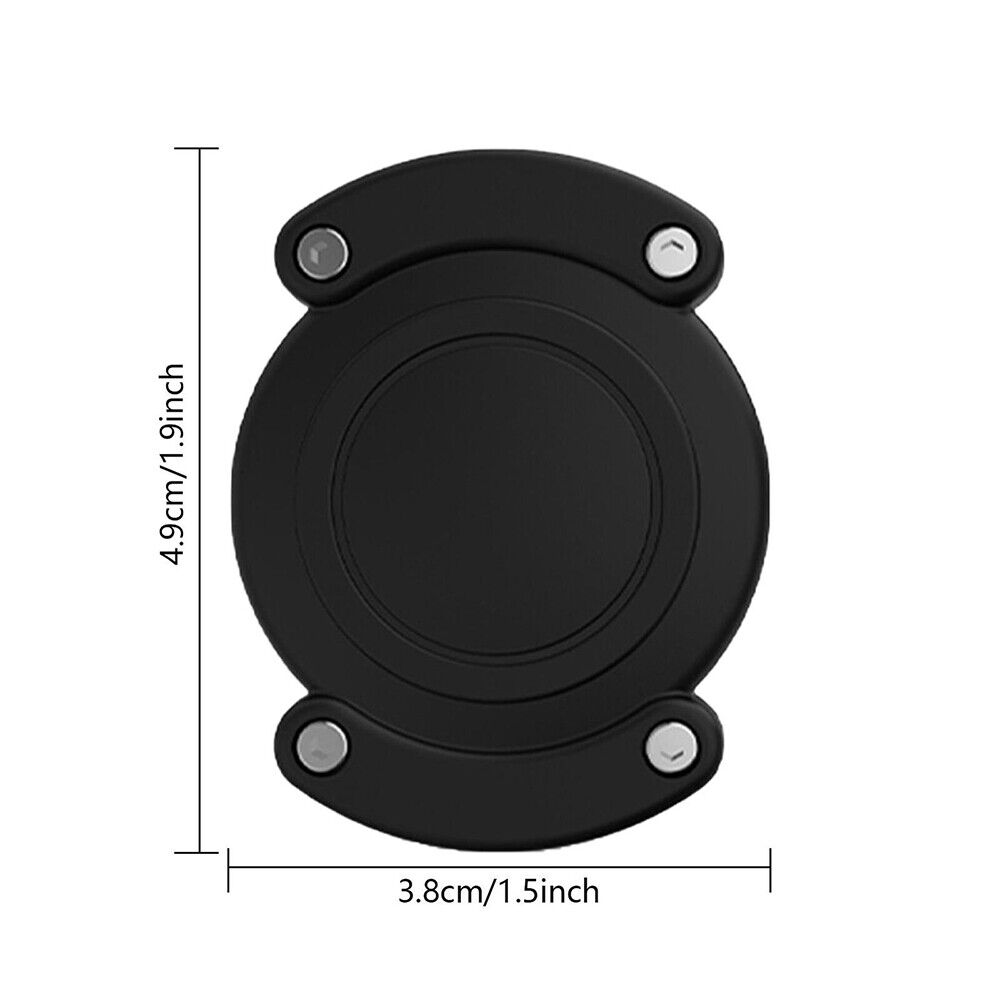 For Apple AirTag Waterproof Case Keychain Pet Anti-loss Device Three-proof Soft Rubber TPU Protective Waterproof Airtag Holder