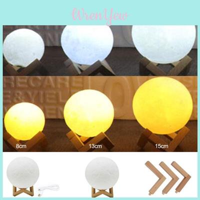 Create A Magical Atmosphere With This 3d Moon Lamp Night Light 16 Colors Usb