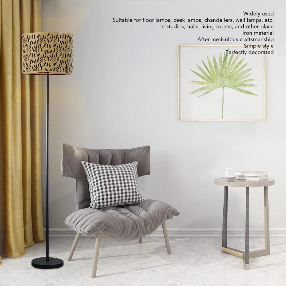 Iron Lampshade Geometric Pattern Small Lamp Shades Modern Chandelier Lamp Shades Bedroom