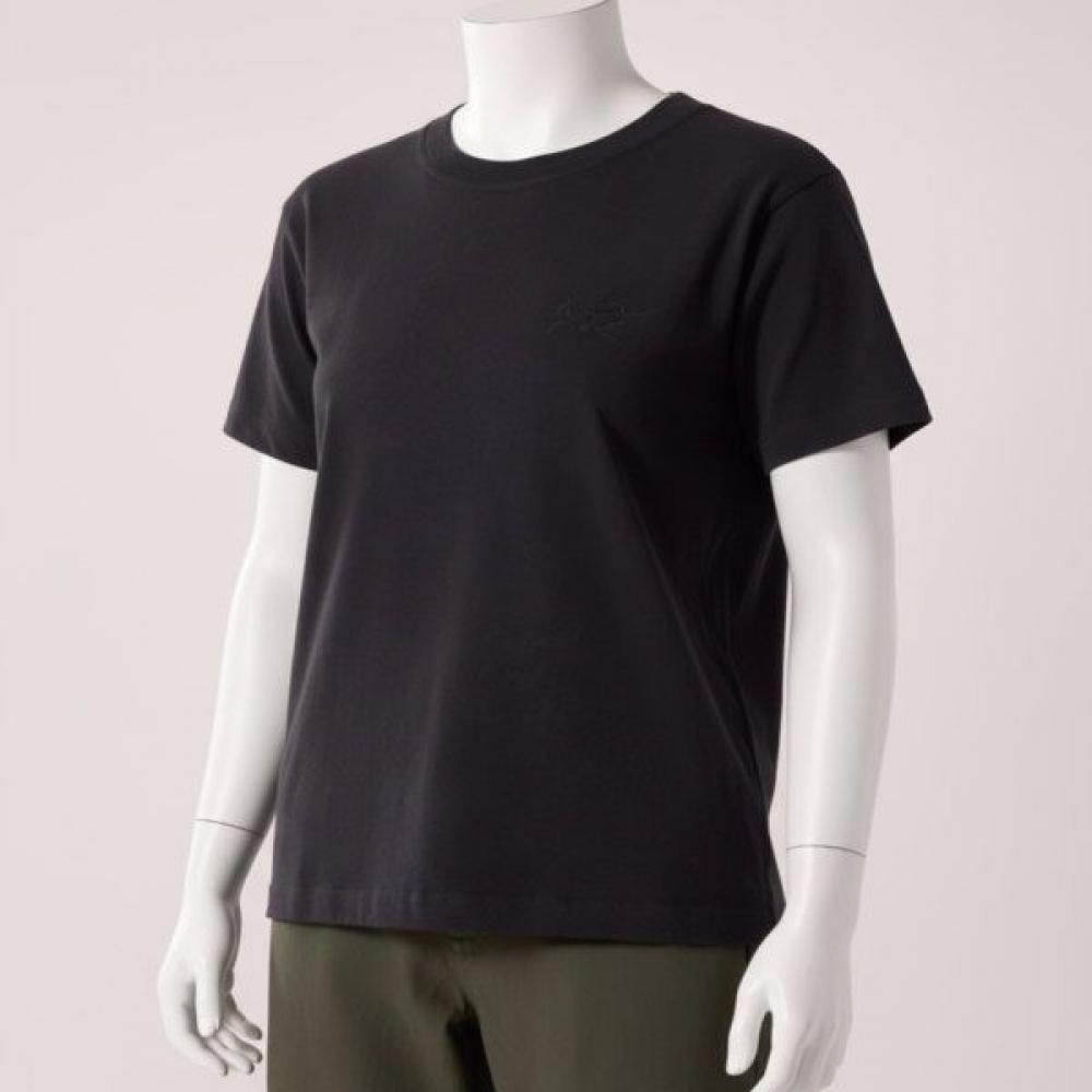 Arc Teryx 25 Kragg Cotton Little Bird Crew Ss Woman Atpsw08468bcb BLACK/BLACK/M (around 95)