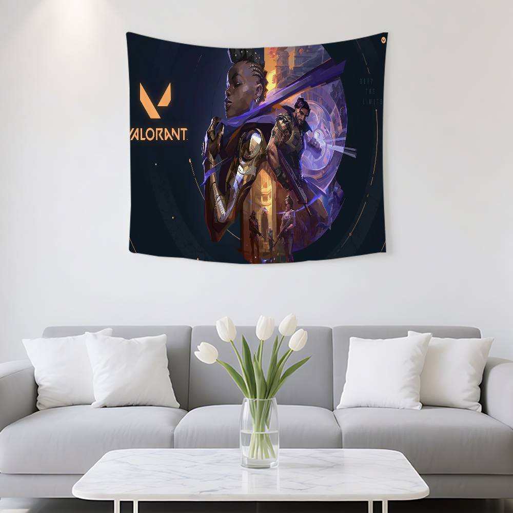Game VValorant Tapestry Customizable Tapestries Of Various Styleswall Hangings Celebrity Photo Printingwall Hangings
