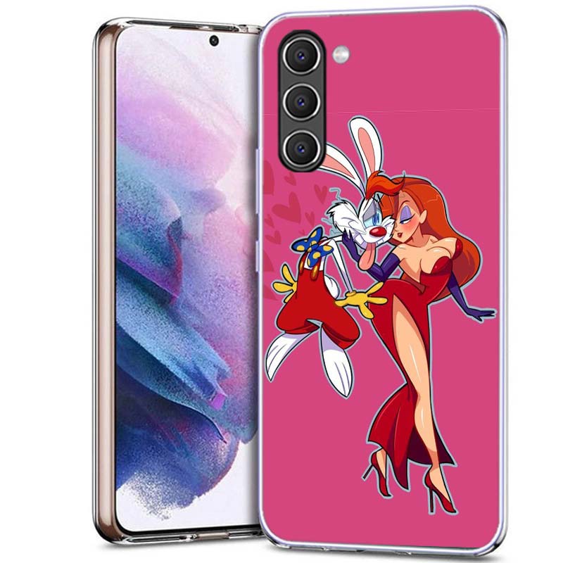 

J-Jessica R-Rabbits Phone Case for Samsung A16 A26 A36 A56 A17 A37 A57 A07 A06 A02S A12 A22 A32 A52S A72 Galaxy A70 A50S A71 A51 Samsung A16 5G