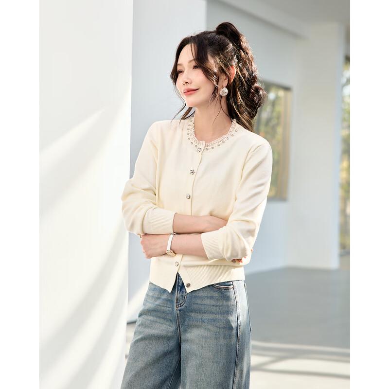 TERRE BLEUE Women s Petite Chic Knit Cardigan One Size