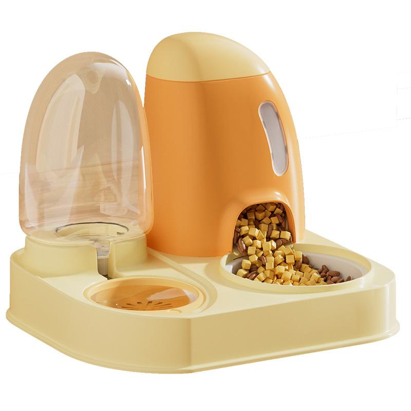 Large-capacity Sailing Automatic Drinking Water Feeder for Dogs  One-piece Double Bowl  Dog Bowl  Cat Bowl  Pet Supplies