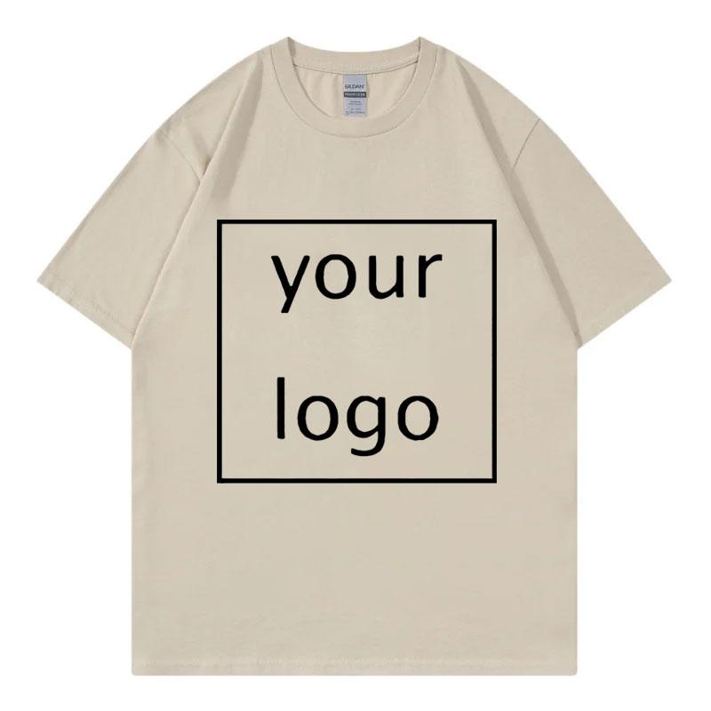 Ihr personalisiertes Customization Grafikdruck T-Shirt Herren Damen Hohe Qualität Baumwolle T-Shirt Mode Lässig Kurzarm T-Shirts