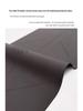 Thickened Non-slip Coconut Shell Yoga Mat: Frosted PU Rubber, Widened & Enlarged for Fitness & Home Use