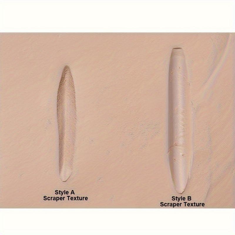 1PC Wood Handle Ceramic Trimming Tool with Single-Head Loop, Pottery Rib Tools for DIY Clay Sculpting & Finishing - Manual Uncharged Wood Material