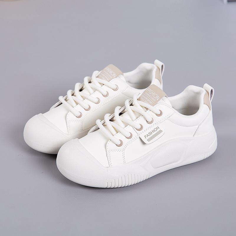 Popular Ugly Cute Little White Shoes 2025 New Spring Women's Platform Sports Versatile Casual Soft Baseplate Shoes