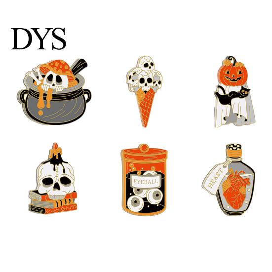 Decorative Magnets for Metal Surfaces 6 Pcs Halloween Refrigerator Magnets, Grim Reaper Pumpkin Skull Ghost Spooky Decor Home Reusable Magnetic
