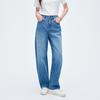 Giovanni Valentino Damen High-Waist Straight-Leg Jeans