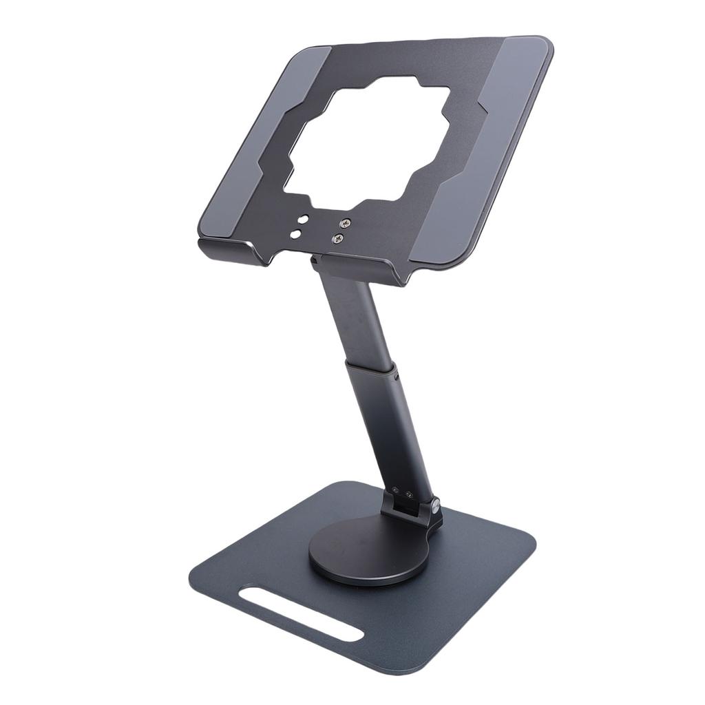 Aluminum Alloy Tablet Stand Rotating Foldable Adjustable Desktop Phone Tablet Holder Hollow Out Heat Dissipation for
