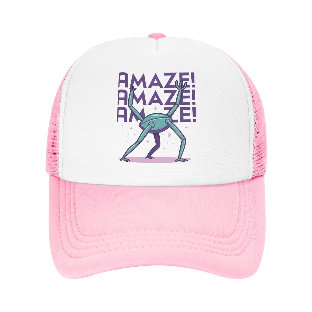 Project Hail Mary Amaze Amaze Amaze Trucker Caps Adult Fitted Dad Hat Worker Cap Adjustable Snapback Caps Mesh Baseball Cap