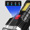 Led Flashlight Powerful 1500m 5 Rechargeable Portable Ultra Bright Usb With Long Range External Use