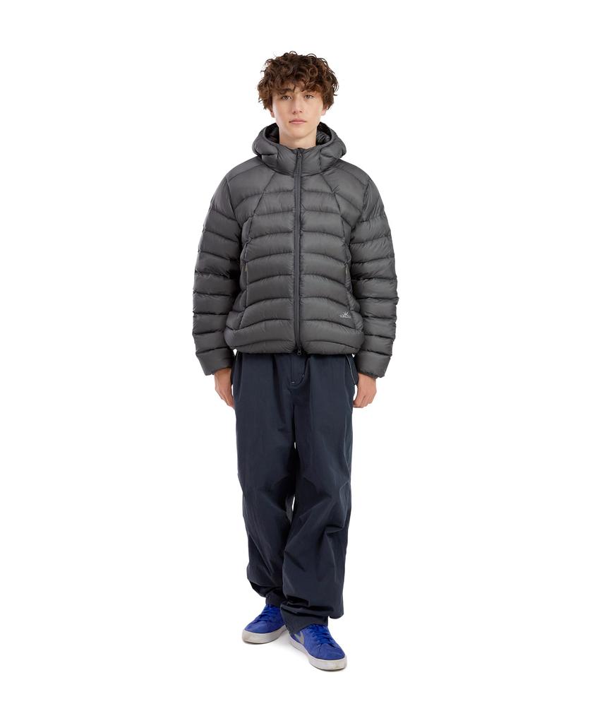 Sunlovetour Hooded Fly Light Down Jacket Yellow