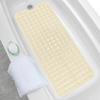 Secure Grip Non Slip Bath Mat with 200 Suction Cups for Bathtub and Shower Extra Long Design with Drainage Holes Easy to Clean