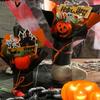 Practical Plastic Halloween Floral Feature Bats Pumpkins For Indoor And Outdoor Holiday Decoration