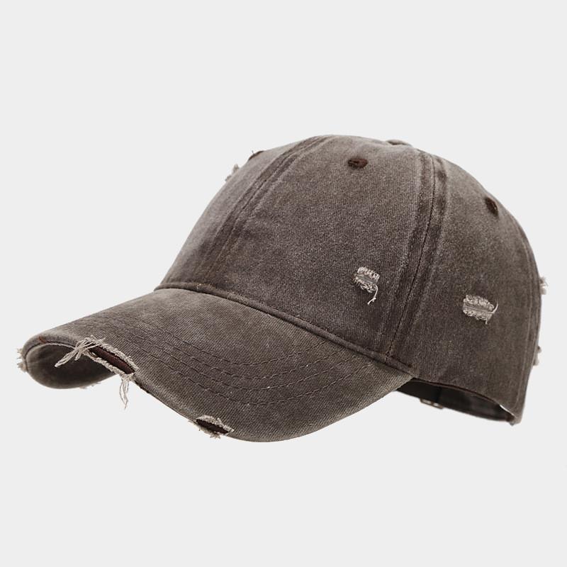Classic Baseball Cap For Men Women With Water Wash Retro Style Sun Protection Adjustable Fit
