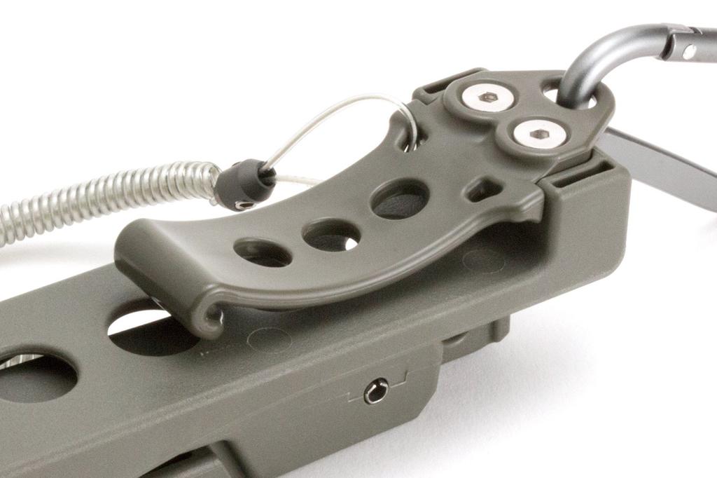 Daiichi Seiko Fish Grip Wani Grip Mini MC Foliage Fish Fishing Fishing Fishing + Holster, Green, Clip, Pliers, Grip,