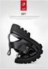 Men's Trendy Retro Style Leather Slip-on Sandals - Breathable, Lightweight, Thick Sole with Buckle