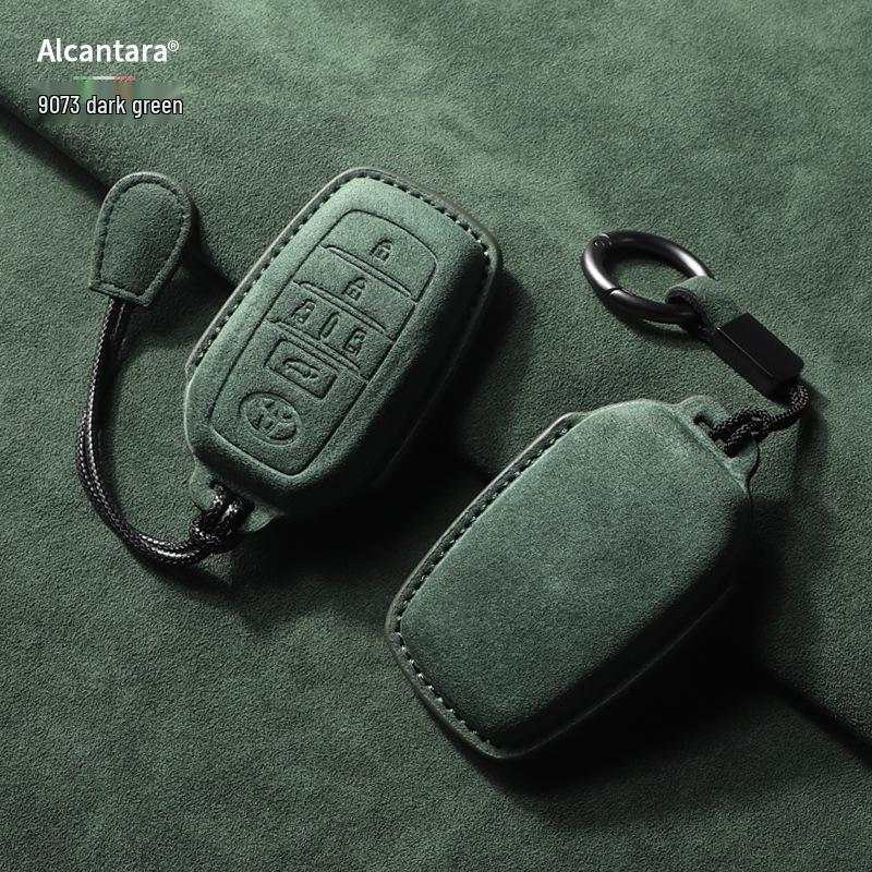 High-End Suede Key Bag for Toyota Sienna, Alphard, Vellfire, Grand Highlander