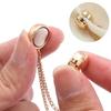 1PC Squisita Spilla a Catena Fibbia Clip Magnetiche per Abbigliamento Senza Chiodi Vestiti Sciarpa Gambe dei Pantaloni Polsino Bottoni Fibbia Fornitura per Cucito