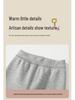 Girls' Fleece-Lined Thick Winter Leggings with Scrunch Socks - 2025 Warm Fashion Style