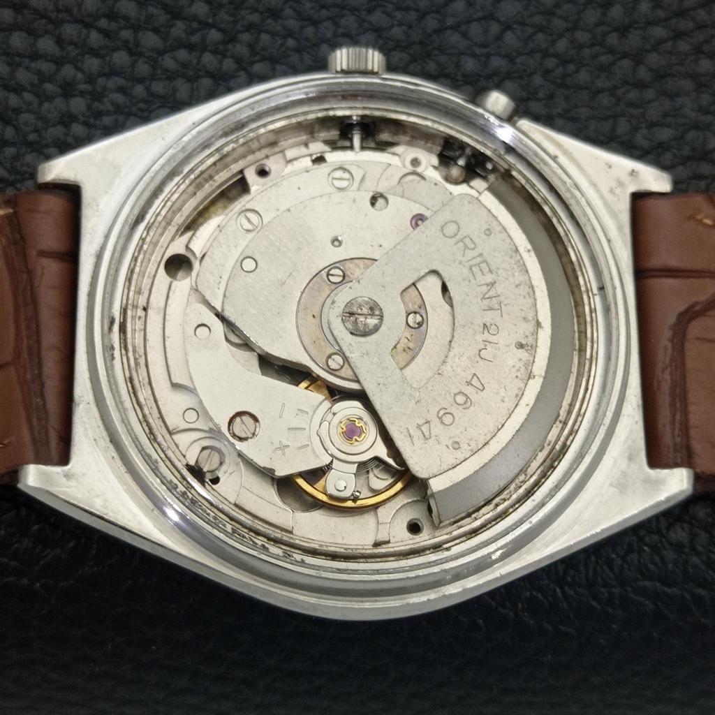 Orient CRYSTAL AUTOMATIC JAPAN 46941 MENS VINTAGE ORIGINAL DIAL WATCH A703329-1 R213b-a703329