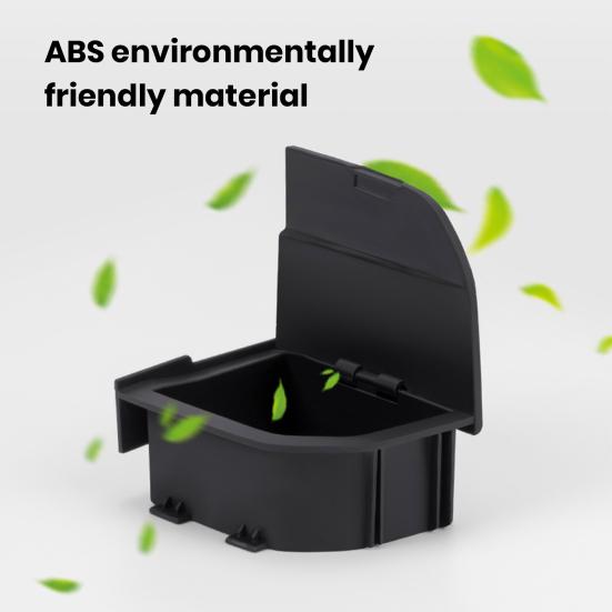 Scatola Organizer Per Auto - Portaoggetti Per Console, In Plastica ABS, Colore Nero - Foto 7