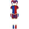 Niesamowity Cyfrowy Cyrk Kombinezon Cosplayowy Pomni Clown Strój do Odgrywania Ról Unisex