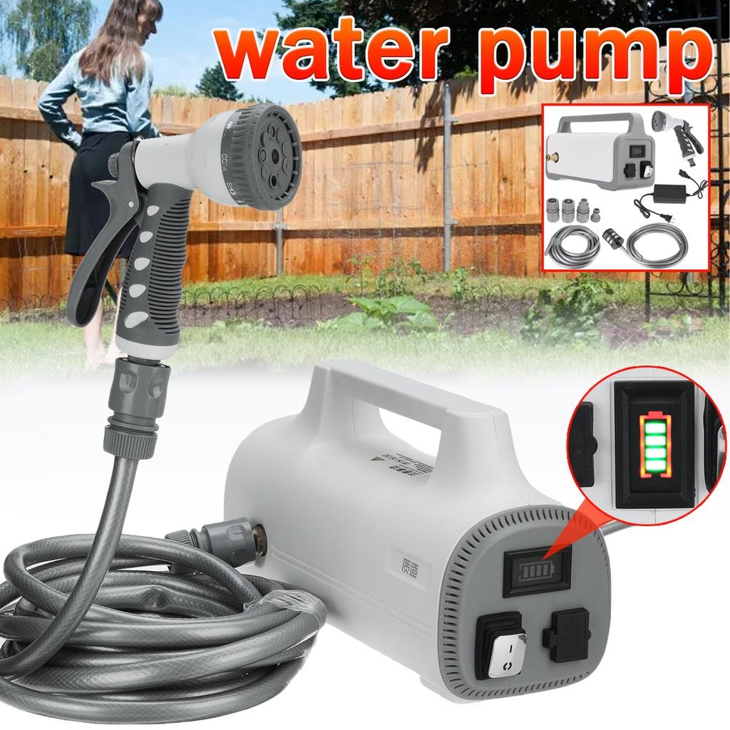 

Серый+Белый Мойка высокого давления для автомобиля Портативный электрический очиститель автомобиля Машина для мойки автомобиля с водяным пистолетом