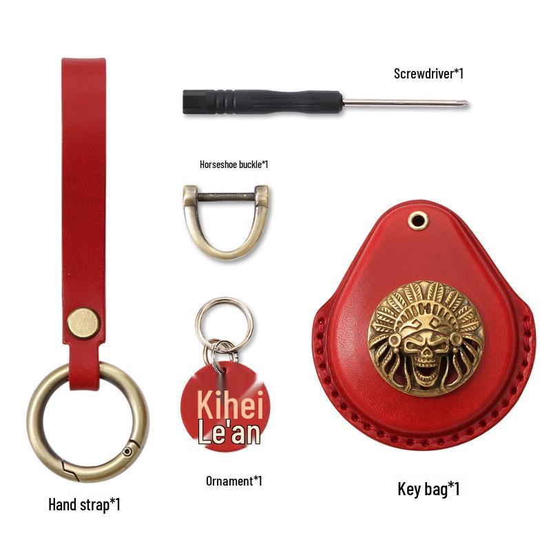 Harley Key Bag for 22 Models: X48 Induction Start Keychain, Key 114 Glider Motorcycle Copper Label Key Cover