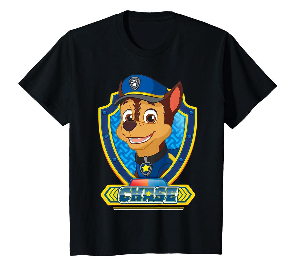 Kids Paw Patrol Kids Chase Adventurous Puppy Patrol Fun Day T-Shirt