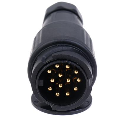 12V 13 Pin Trailer Plug Waterproof Trailer 13 Pole Electrical Connector