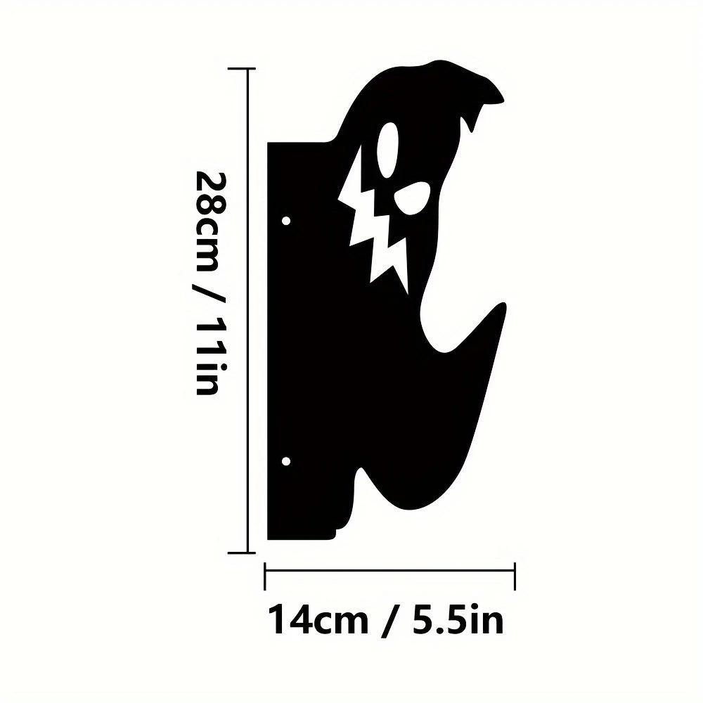 Cross Metal Ground Insert Sign for Garden Decoration